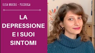 DEPRESSIONE SINTOMI come riconoscere la depressione e quali sono i sintomi della depressione [upl. by Kaela]