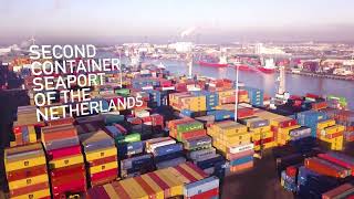 Port of Moerdijk in 1 minute [upl. by Eissirc]