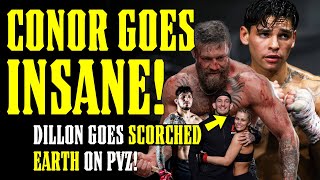 Conor McGregor Goes INSANE on Ryan Garcia Dillon Goes NUCLEAR at PVZ on X [upl. by Thacker976]