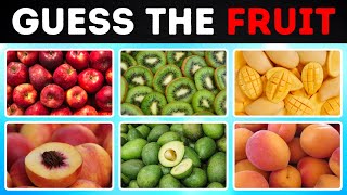 Guess the Fruit Challenge  Can You Name These 50 Fruits in 3 Seconds braincube1 [upl. by Alleon910]