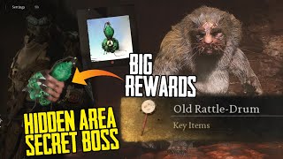 How to Complete Old Rattle Drum Quest Chapter 2 Where to find Mad Tiger Secret Boss Black Myth Wukon [upl. by Gayel736]