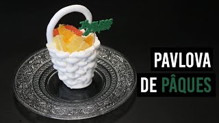 🍰 PAVLOVA DE PÂQUES EN PANIER 🍰 [upl. by Torre]