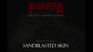 PANTERA  Sandblasted Skin reprise  Backing Track for Guitar  with Vocals [upl. by Yks]