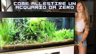 Allestimento di un acquario come fare [upl. by Nylkoorb871]