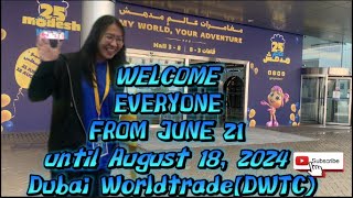 ModeshWorld DWTC june21 until August 182024Dubai🇦🇪Jcatv [upl. by Bobette]