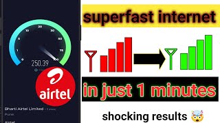 250 Mbps😱 airtel superfast apn settings 💯  airtel 5g apn settings airtel 5g apn settings 2024 [upl. by Tnaryb]