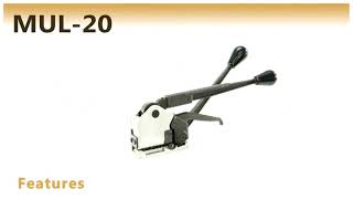 Heavy Duty Sealless Combination Tool for Steel Strapping PacKing  MUL 20 [upl. by Edmonds]