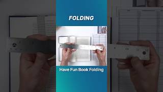 Best TOOL for Folding Your Books Pages bookfolding bookart Westcottruler havefunbookfolding [upl. by Bentley]