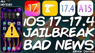 iOS 170  174 A12 JAILBREAK NEWS iOS 1731 NO LONGER SIGNED What To Do amp Best iOS Versions [upl. by Eiffub]