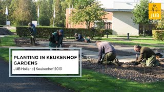 Keukenhof  Planting in Keukenhof Gardens [upl. by Tigram]