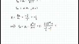 Eksempel 1 – Summen av geometriske rekker [upl. by Sheffy]