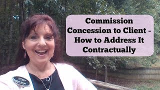 Commission Concession  How to Write It Up [upl. by Suravat]