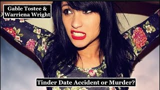 Tinder Date Ends In Womans Death Gable Tostee amp Warriena Wright  Whispered True Crime ASMR [upl. by Dana]