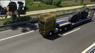 Livorno to FlorenceETS2  Scania S 730149  Logitech G923 [upl. by Enieledam]