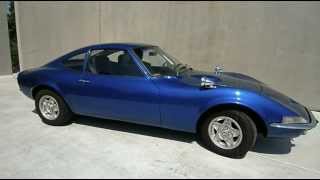 famous Opel GT 72 cult ride [upl. by Callum]