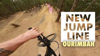 Ourimbahs New Jump Line amp 1st Time Riding Kincumber [upl. by Eidnak490]