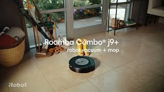 Boots  Deep Clean Scrubbing  Roomba Combo® j9 Robot Vacuum and Mop [upl. by Nanyt]