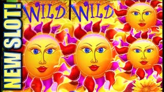 ★NEW SLOT SUN WILDS★ 🤩 TRIPLE SPARKLE SOLSTICE CELEBRATION KONAMI Slot Machine Bonus [upl. by Initsed]