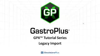 GPX™ Tutorial Series Legacy Import [upl. by Casmey]