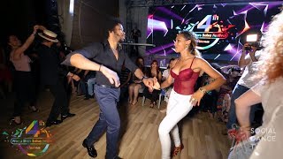 Terry SalsAlianza amp Bersy Cortez  Salsa social dancing  4th World Stars Salsa Festival [upl. by Acisey695]