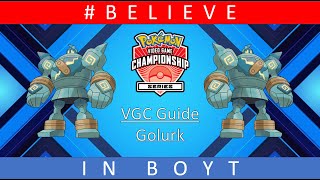 Golurk  Reg F VGC Guide by 3x Regional Champion [upl. by Lathrop97]