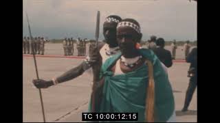 Le 2441971 Lempereur Haile Selassie visite le Burundi [upl. by Guthry]