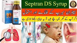 septran ds syrup benefits in Urduseptran ds syrup for child [upl. by Atnohsal165]