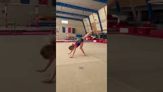 Première séance de saut de main pour une jeune gymnaste de 7 ans  Bravo Lirane 👏🏼🤸🏻 [upl. by Yewed282]