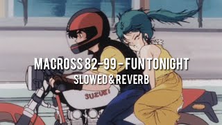 MACROSS 8299  Fun Tonight slowed and reverb [upl. by Rogerio]