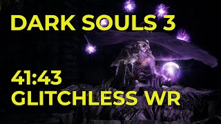 Dark Souls 3  Any Glitchless Speedrun in 4143 [upl. by Sachiko]