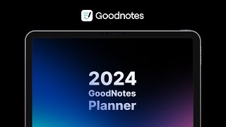 Ultimate 2024 Goodnotes Planner bestselling template 🚀 [upl. by Verada877]