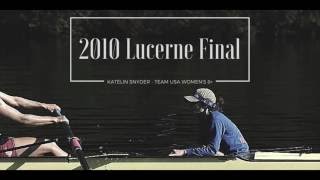 Katelin Snyder  USRowing W8 2010 World Cup III Final Coxswain Recording [upl. by Kraul]