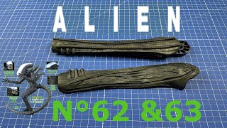 ALIEN N°62 amp 63 CONSTRUISEZ VOTRE XENOMORPHE hachettecollections6087 ​ [upl. by Wiersma703]