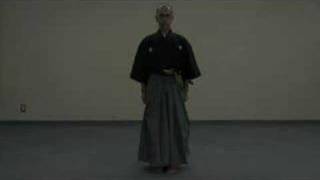 Iaido demonstration [upl. by Kihtrak]