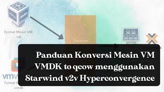 convert virtual machine vmdketc to qcow2 dengan starwind v2v converter [upl. by Jaehne]