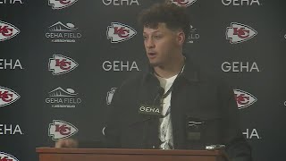 Patrick Mahomes talks after Chiefs lose to the Eagles on Monday Night Football [upl. by Uke]