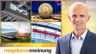 maydornsmeinung DAX Bitcoin Microstrategy Bitcoin Group HelloFresh Zalando Tesla BYD Solar [upl. by Levey402]