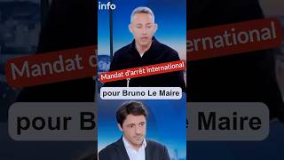 A quand un mandat darrêt international pour Bruno Le Maire nouveaufrontpopulaire [upl. by Us]