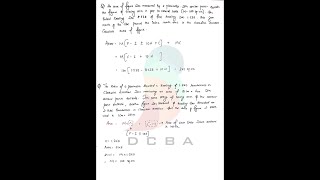 Surveying Area Calculations  Planimeter in Surveying Numericals [upl. by Mehalick]