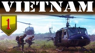 The Vietnam War  1st Infantry DivisionFull Length Historical DocumentaryCombat Footages in Color [upl. by Yonatan]