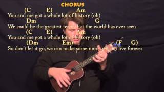 History One Direction Ukulele Cover Lesson in C with ChordsLyrics [upl. by Thebault]