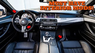 The Only Interior Upgrade Your BMW Needs  F10 M5 [upl. by Leiru]