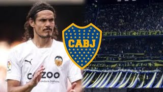 cavani A boca VIDEO DE BIENVENIDA el xeneize comfirmo la llegada del uruguayo en redes sociales [upl. by Kaile]