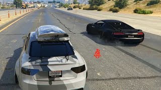 GTA 5 RP  COURSE DE RUE CONTRE UNE FILLE EPISODE 60 [upl. by Meehyrb826]