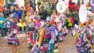 Pfullingen Germany Fasnet Gruppen Scheulerwald Rommelsbach Staig Bad Urach Villingen [upl. by Anirehc255]