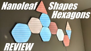 REVIEW Nanoleaf Shapes Hexagons  Modular LED Light Panels  Still the Ones to Beat [upl. by Aciamaj446]