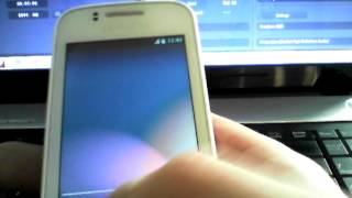 Установка прошивки CyanogenMod 10 на Galaxy Gio GTS5660 [upl. by Crist]