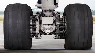 How These Enormous Landing Gear Can Support 400 Tons Aircraft [upl. by Yroj]