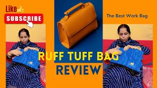 The Best Work Bag Vlog Laptop Bag by Ruff Tuff with Multiple Compartments and High Storage Capacity [upl. by Schnapp]