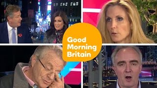 US Election Night Compilation  Good Morning Britain [upl. by Sidnak]